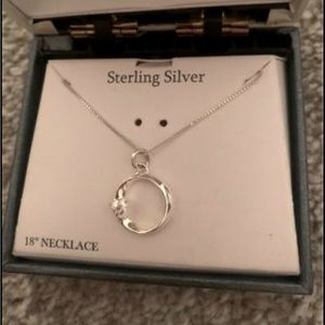 Sterling Silver Necklace with original box